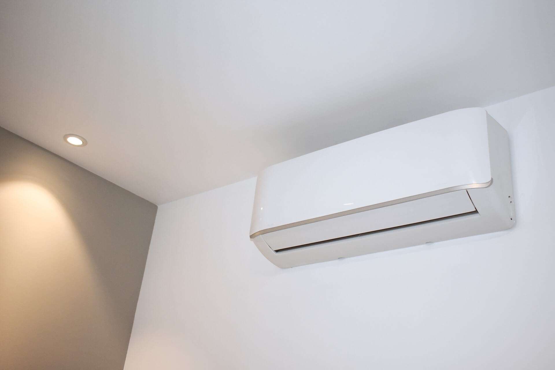 Ductless mini split heat pump installed in a Lutherville, MD home
