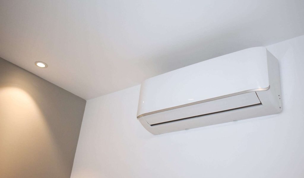 Ductless mini split heat pump installed in a Lutherville, MD home